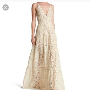 Dress the Population Lace Melina Dress— Size S